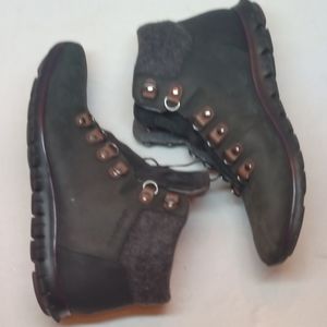 Zero Grand Cole Haan Ankle Boots Gray